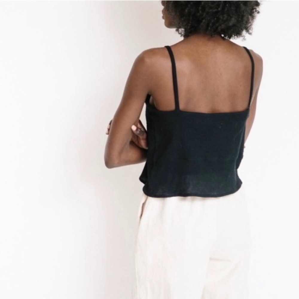 NWT Hackwith Design House Split Hem Cropped Tank … - image 4